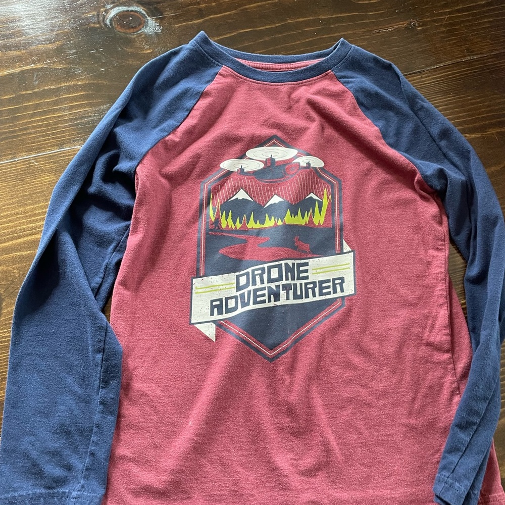 Boys long sleeve shirts cat and jack and falls creek.